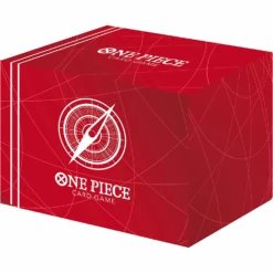 ONE PIECE CARD GAME Clear Card Case Standard Red - BANDAI