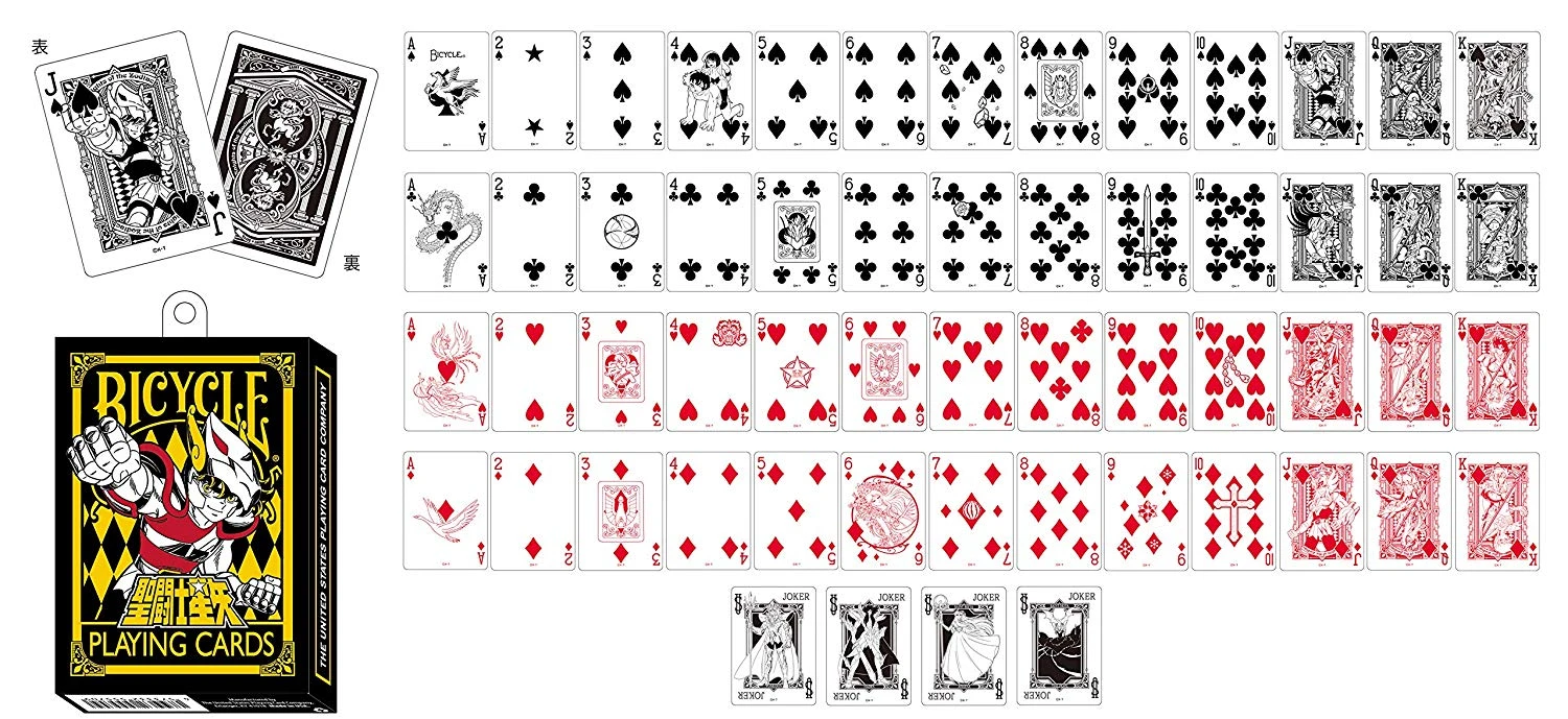 Saint Seiya BICYCLE Playing Cards Opened - BICYCLE 2 Saint Seiya BICYCLE Playing Cards Opened - BICYCLE - Image 2