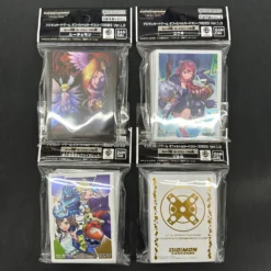 DIGIMON CARD GAME Official Card Sleeve 2025 Ver.1.0 (4 Packs Set) - BANDAI