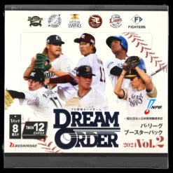 Professional Baseball Card Game DREAM ORDER Pacific League Booster Pack 2024 Vol.2 Box - BUSHIROAD