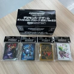 DIGIMON CARD GAME Official Card Sleeve 2021 Ver.2.0 Box - BANDAI