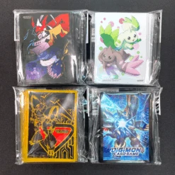 DIGIMON CARD GAME Official Card Sleeve 2021 Ver.2.0 (4 Packs Set) - BANDAI