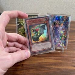 FULL PROTECT SLEEVE SUPER HARD TRADING CARD SLEEVE Small Size Type (set Of 3) - Kawashima -Game Deck Shop IMG 9541