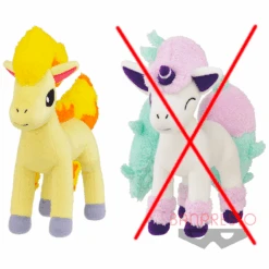 BANPRESTO Pokémon Focus Big Plush Toys - Ponyta - - BANDAI