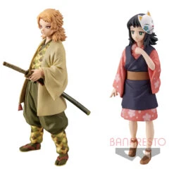 BANPRESTO Kimetsu No Yaiba Figure Kizuna No Sou - Nijuu No Kata - Set - BANPRESTO -Game Deck Shop Z1Y5wigLNUstz8