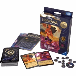 DISNEY LORCANA TRADING CARD GAME THE FIRST CHAPTER Starter Deck Amber Amethyst - TAKARA TOMY