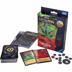 DISNEY LORCANA TRADING CARD GAME THE FIRST CHAPTER Starter Deck Emerald Ruby - TAKARA TOMY