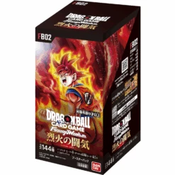 [FB02] DRAGON BALL SUPER CARD GAME FUSION WORLD Booster Pack ｢BLAZING AURA｣ Box - BANDAI