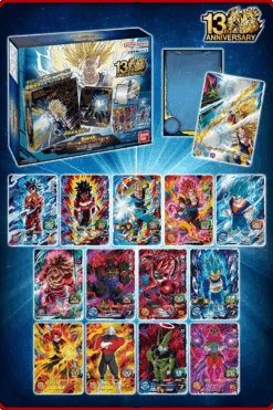 SUPER DRAGON BALL HEROES 13th ANNIVERSARY Official 9 POCKET BINDER SET - Cell Edition - - BANDAI